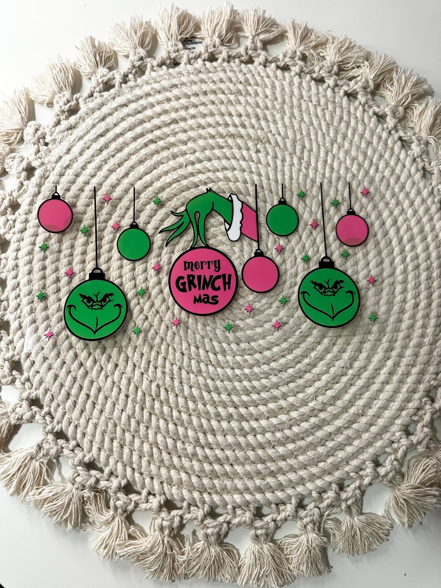 #118 Merry Christmas Ornaments