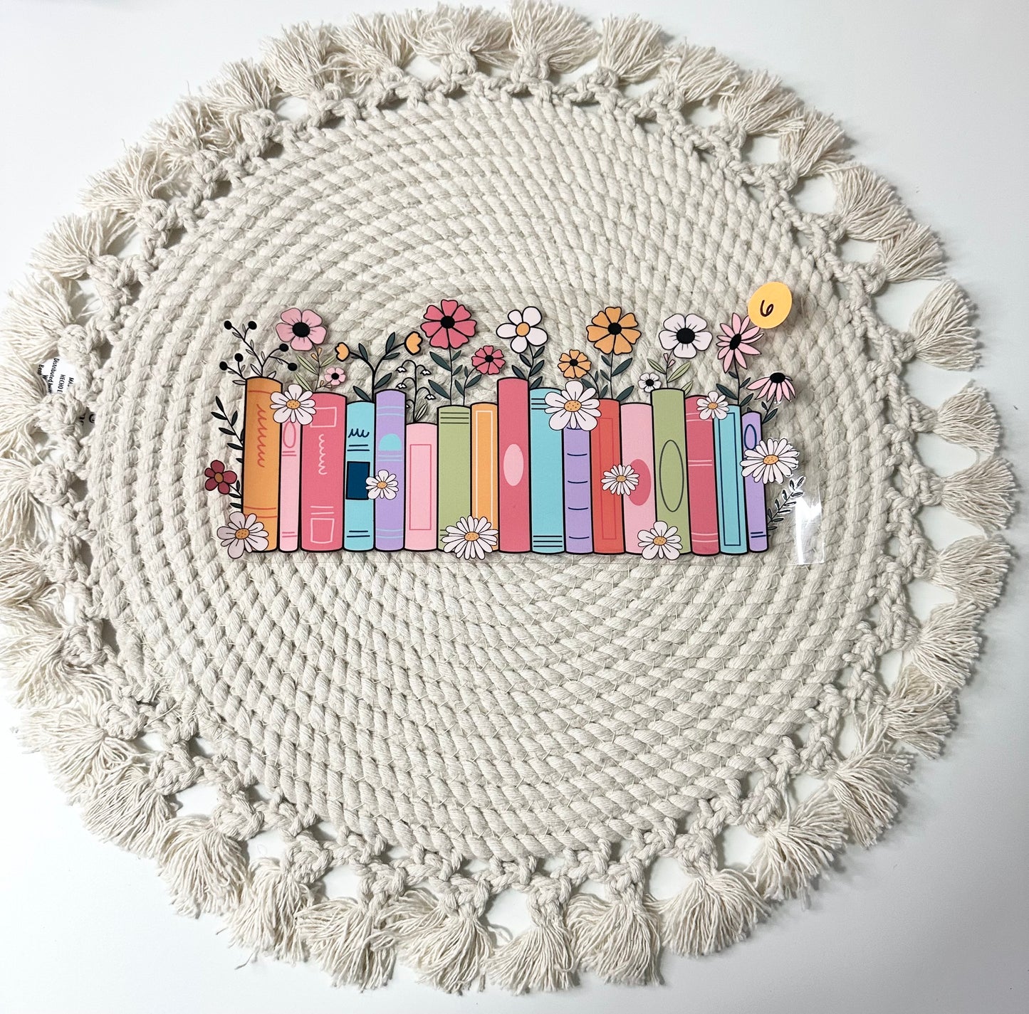 #6 Books & Flowers (Double Sided)