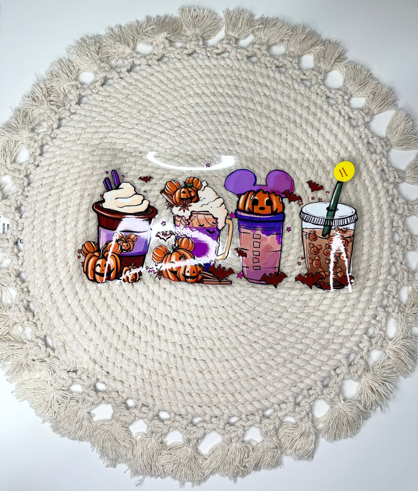 #11 Pumpkin Purple Coffees (Double Sided)
