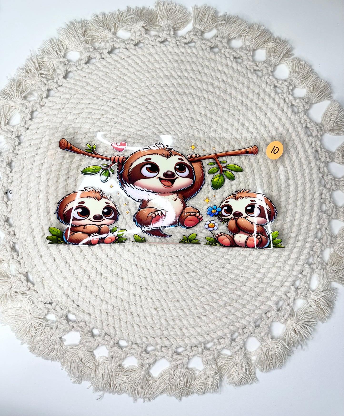 #10 Sloth (Double Sided)