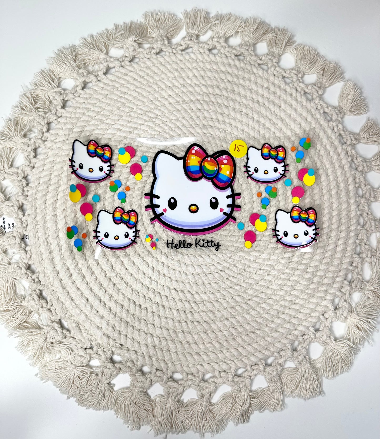 #15 HK Polka Dots (Double Sided)