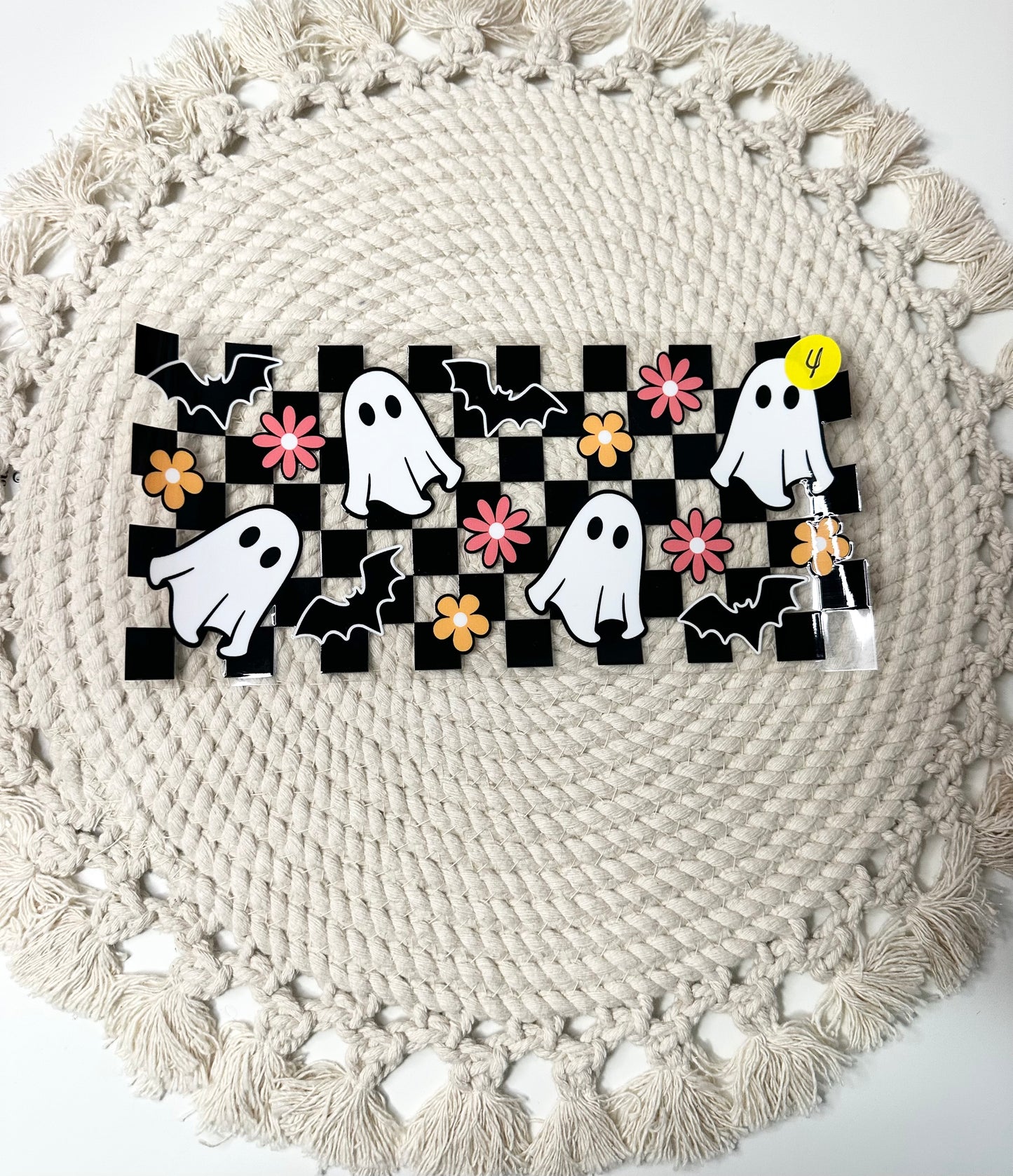 #4 Ghosty Flowers (Double Sided)