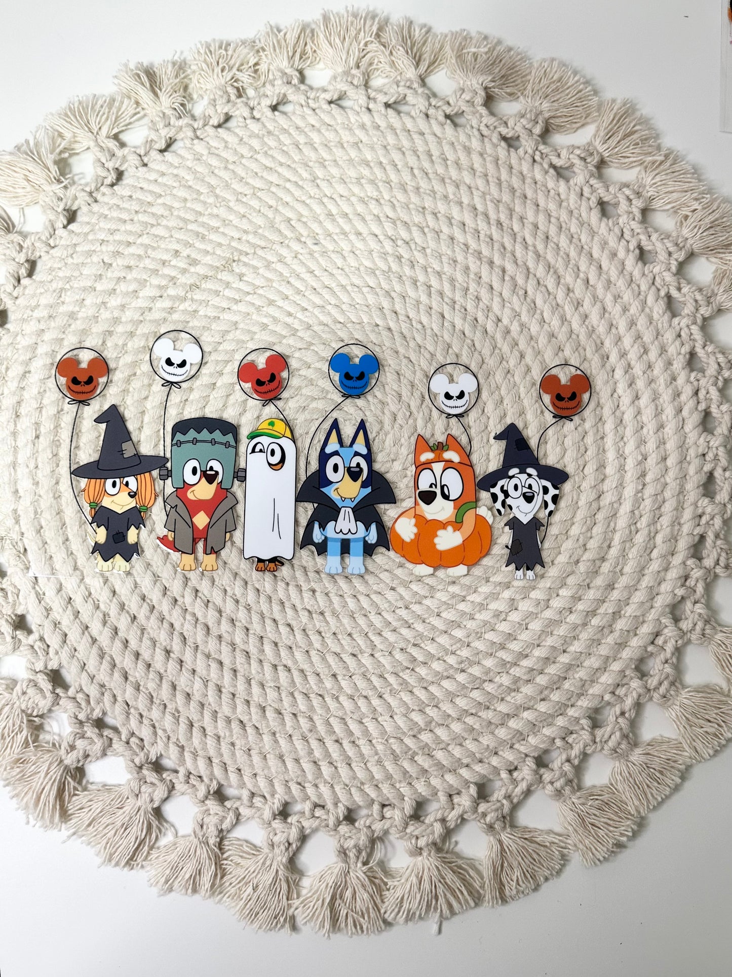 #53 Bluey Halloween Balloons