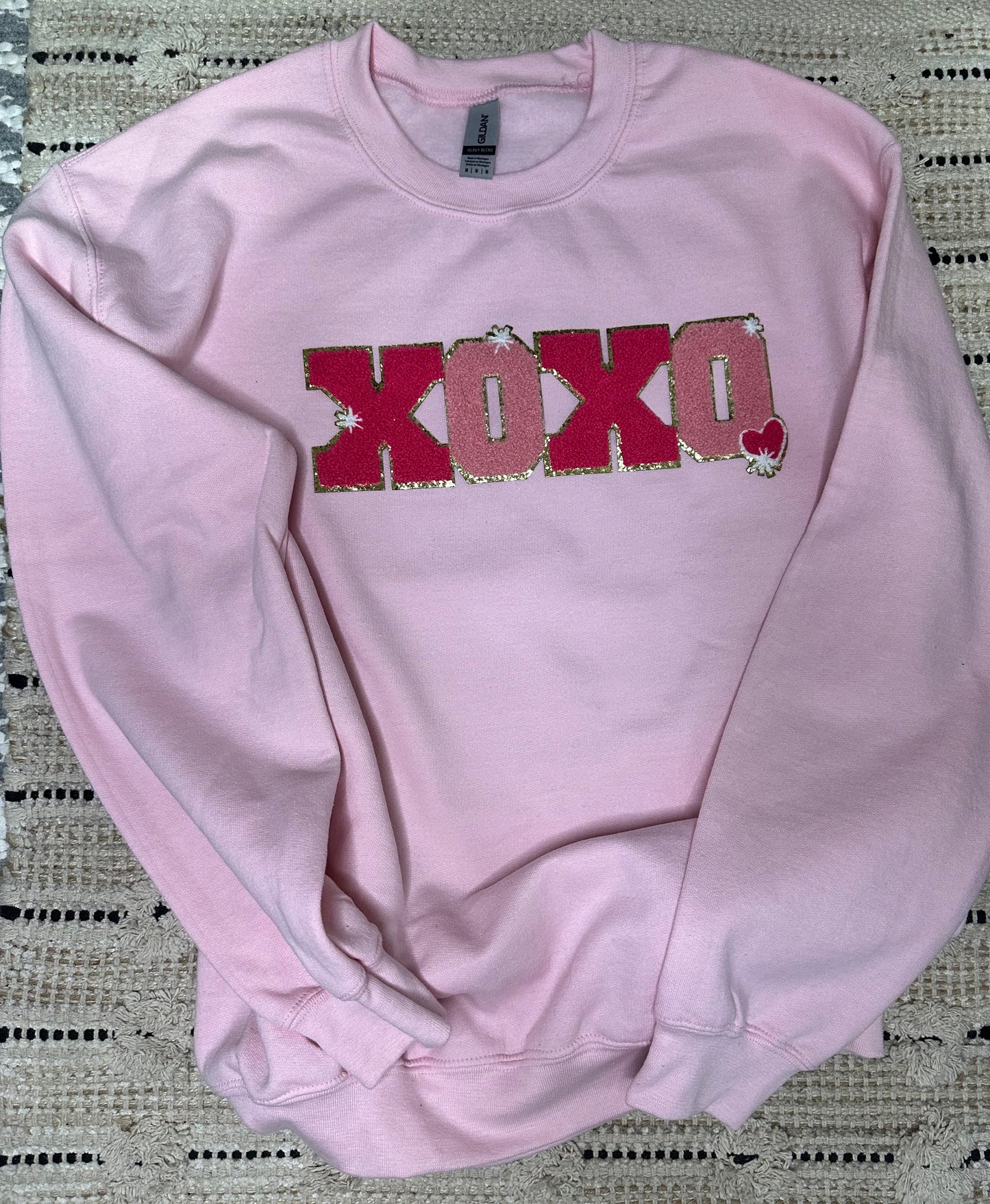 XOXO Chennile Patch Sweatshirt