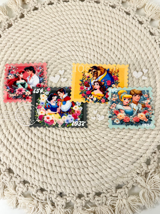 #267 Princess Stamped Frame